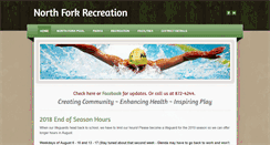 Desktop Screenshot of northforkrecreation.com